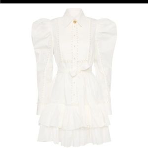 Aje
florence pearl trim mini dress